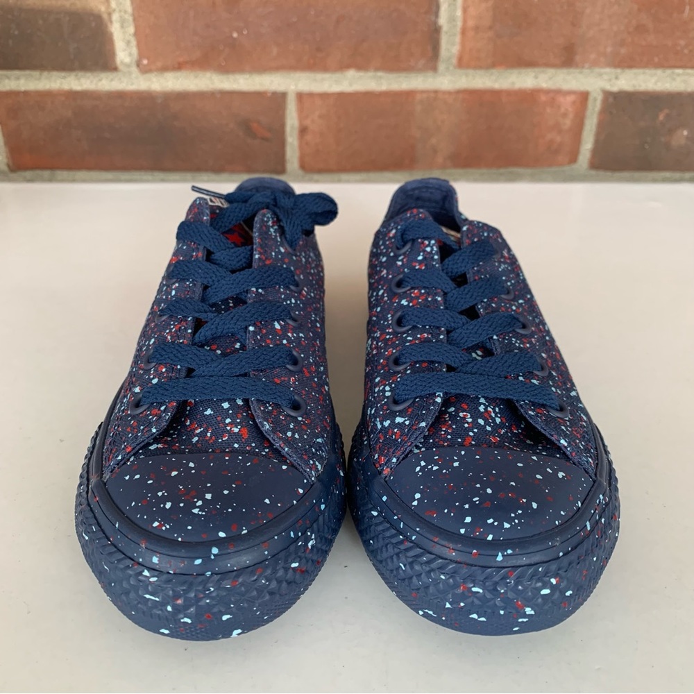 Converse Boys CHUCK TAYLOR LOW TOP Fabric Low Top Sneakers MultiColor US 13 M - Picture 3 of 9